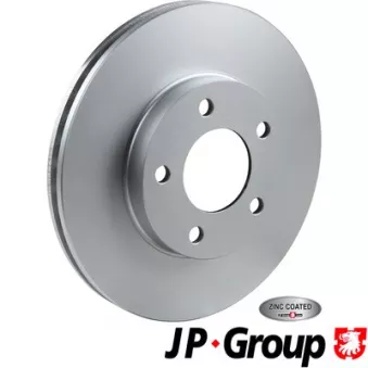 Jeu de 2 disques de frein avant JP GROUP OEM 4597895