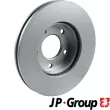 JP GROUP 1563103300 - Jeu de 2 disques de frein avant