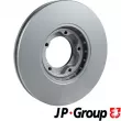 JP GROUP 1563103800 - Jeu de 2 disques de frein avant