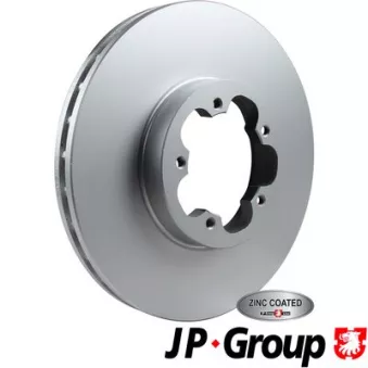 Jeu de 2 disques de frein avant JP GROUP OEM 6C111125A1B
