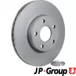 JP GROUP 1563104800 - Jeu de 2 disques de frein avant