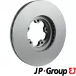 JP GROUP 1563105600 - Jeu de 2 disques de frein avant