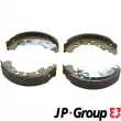 Jeu de 4 plaquettes de frein arrière JP GROUP [3163900410]