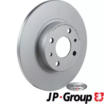 Jeu de 2 disques de frein avant JP GROUP OEM 71772241