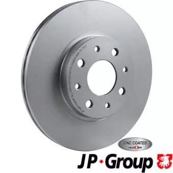 JP GROUP 3363100400 - Jeu de 2 disques de frein avant
