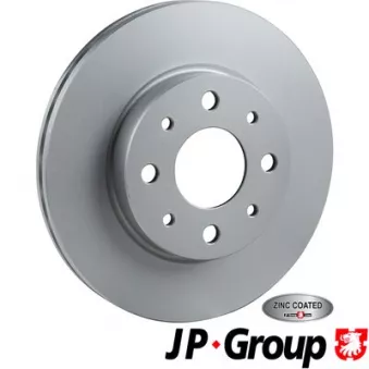 Jeu de 2 disques de frein avant JP GROUP OEM 9S511125DA