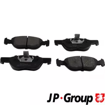Jeu de 4 plaquettes de frein avant JP GROUP OEM 77362316