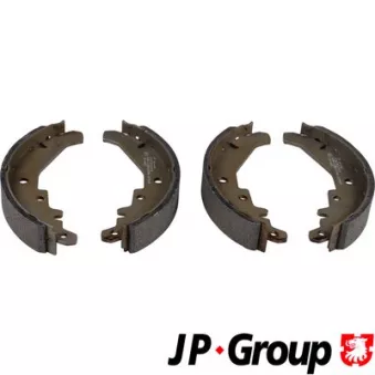 Jeu de 4 plaquettes de frein arrière JP GROUP OEM 7081572