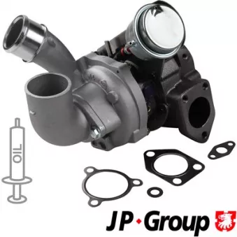 Turbocompresseur, suralimentation JP GROUP OEM 282004A480