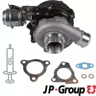 Turbocompresseur, suralimentation JP GROUP OEM 282012A610