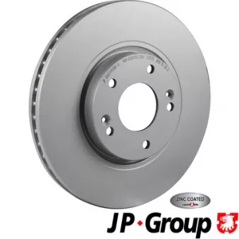 JP GROUP 3663101000 - Jeu de 2 disques de frein avant