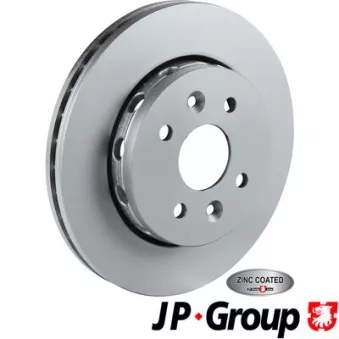 JP GROUP 3663101100 - Jeu de 2 disques de frein avant