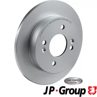 JP GROUP 3663200700 - Jeu de 2 disques de frein avant