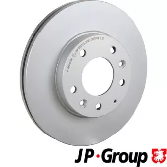 JP GROUP 3863101500 - Jeu de 2 disques de frein avant