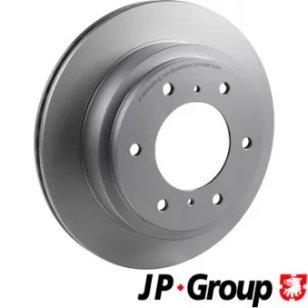 Jeu de 2 disques de frein arrière JP GROUP OEM MR418067