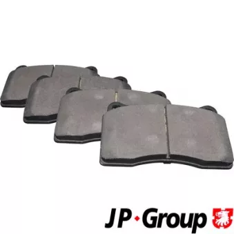 JP GROUP 3963601210 - Jeu de 4 plaquettes de frein avant