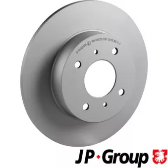 Jeu de 2 disques de frein arrière JP GROUP OEM 4320699J04