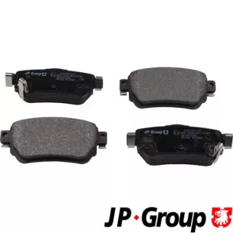 JP GROUP 4063701110 - Jeu de 4 plaquettes de frein arrière