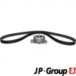 Jeu de courroies trapézoïdales à nervures JP GROUP [4118101010]