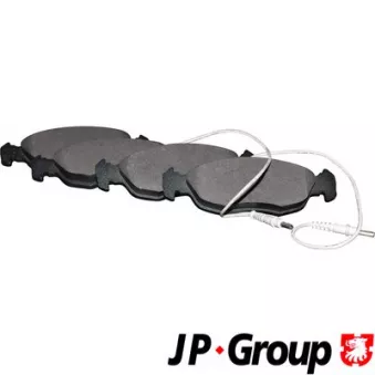 Jeu de 4 plaquettes de frein avant JP GROUP OEM 425316