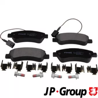 JP GROUP 4163701610 - Jeu de 4 plaquettes de frein arrière