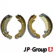 JP GROUP 4163900210 - Jeu de 4 plaquettes de frein arrière
