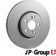 JP GROUP 4363100900 - Jeu de 2 disques de frein avant