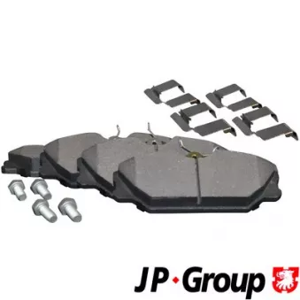 JP GROUP 4363601510 - Jeu de 4 plaquettes de frein avant