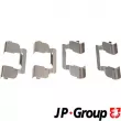 Kit d'accessoires, plaquette de frein à disque JP GROUP [4364004210]