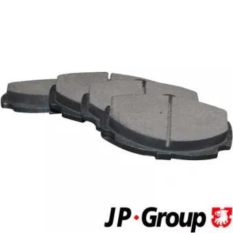 Jeu de 4 plaquettes de frein avant JP GROUP OEM GBP256