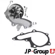 JP GROUP 4814102400 - Pompe à eau, refroidissement du moteur