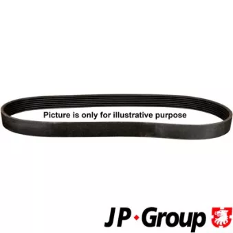 Courroie trapézoïdale à nervures JP GROUP OEM 7636057