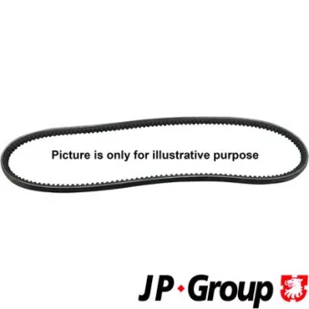 JP GROUP 4818101600 - Courroie trapézoïdale à nervures