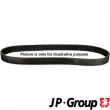JP GROUP 4818102800 - Courroie trapézoïdale à nervures