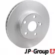 JP GROUP 4863100600 - Jeu de 2 disques de frein avant