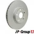 JP GROUP 4863101500 - Jeu de 2 disques de frein avant
