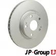 JP GROUP 4863101900 - Jeu de 2 disques de frein avant