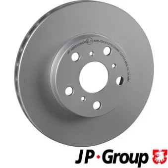 JP GROUP 4863103000 - Jeu de 2 disques de frein avant