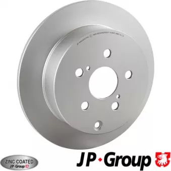 Jeu de 2 disques de frein arrière JP GROUP OEM 4243147030