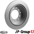 JP GROUP 4863202400 - Jeu de 2 disques de frein arrière