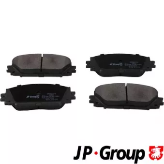 Jeu de 4 plaquettes de frein avant JP GROUP OEM 044650W141