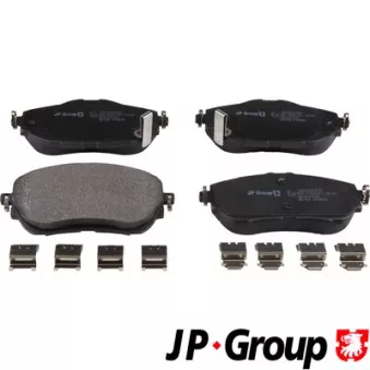 Jeu de 4 plaquettes de frein avant JP GROUP OEM 0446502390