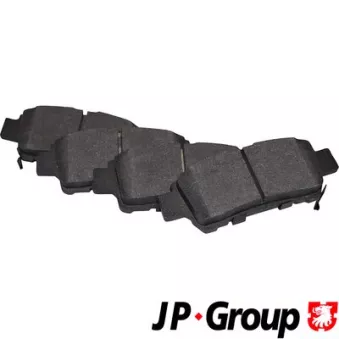 JP GROUP 4863700510 - Jeu de 4 plaquettes de frein arrière