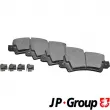 JP GROUP 4863701310 - Jeu de 4 plaquettes de frein arrière