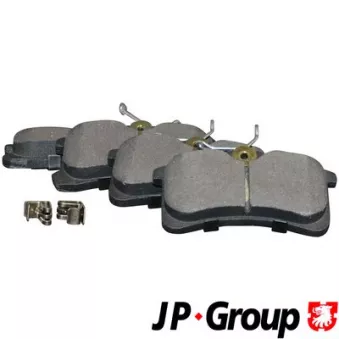 Jeu de 4 plaquettes de frein arrière JP GROUP OEM 0446620130