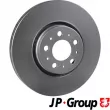 JP GROUP 4963100800 - Jeu de 2 disques de frein avant