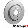 JP GROUP 4963200800 - Jeu de 2 disques de frein arrière