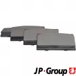 JP GROUP 4963600110 - Jeu de 4 plaquettes de frein avant