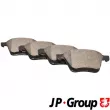 JP GROUP 4963600610 - Jeu de 4 plaquettes de frein avant