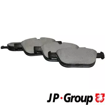 Jeu de 4 plaquettes de frein avant JP GROUP OEM 31687104
